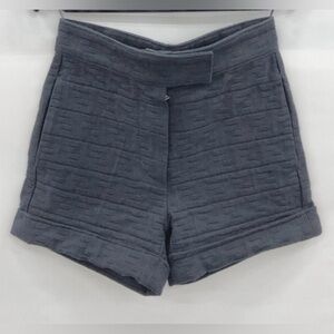 Fendi FF Logo Black Shorts